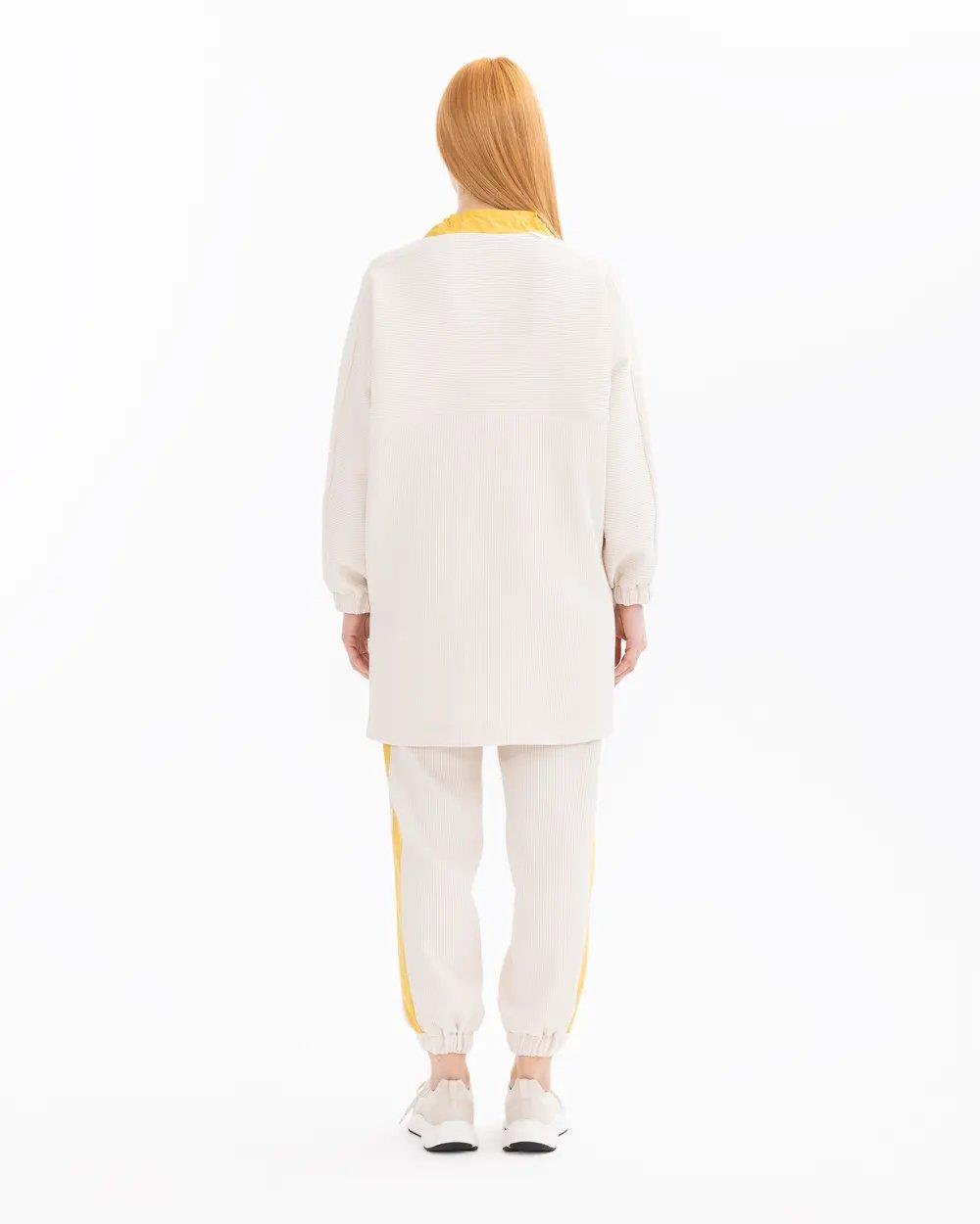 SCL SWEATSHIRT -501002 Krem