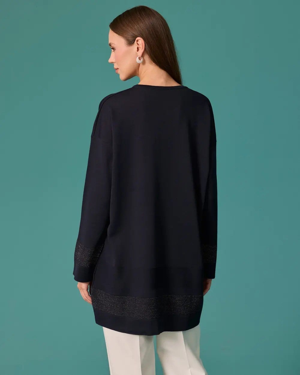 SCL Triko Tunik  - 10002621711018 Lacivert