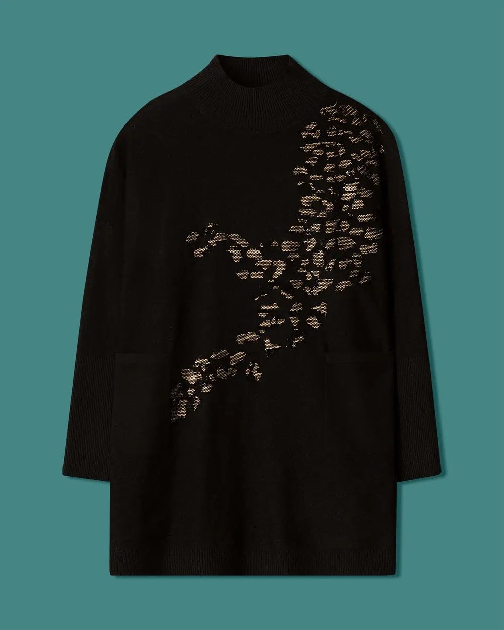 SCL  Triko Tunik- 10002621711025 Siyah
