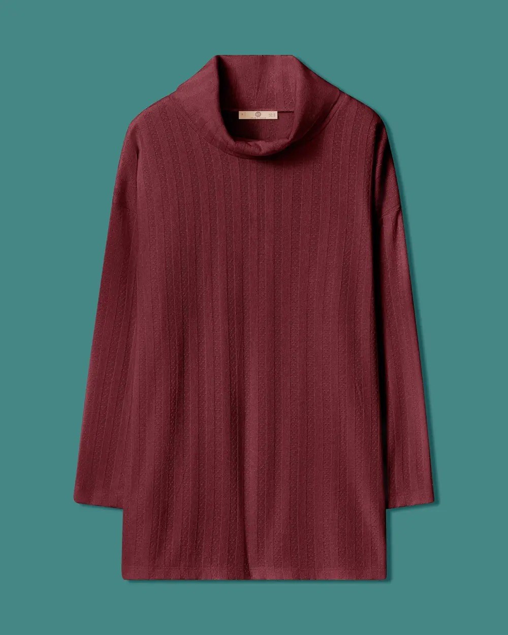 SCL Triko Tunik - 10002621711040 Bordo