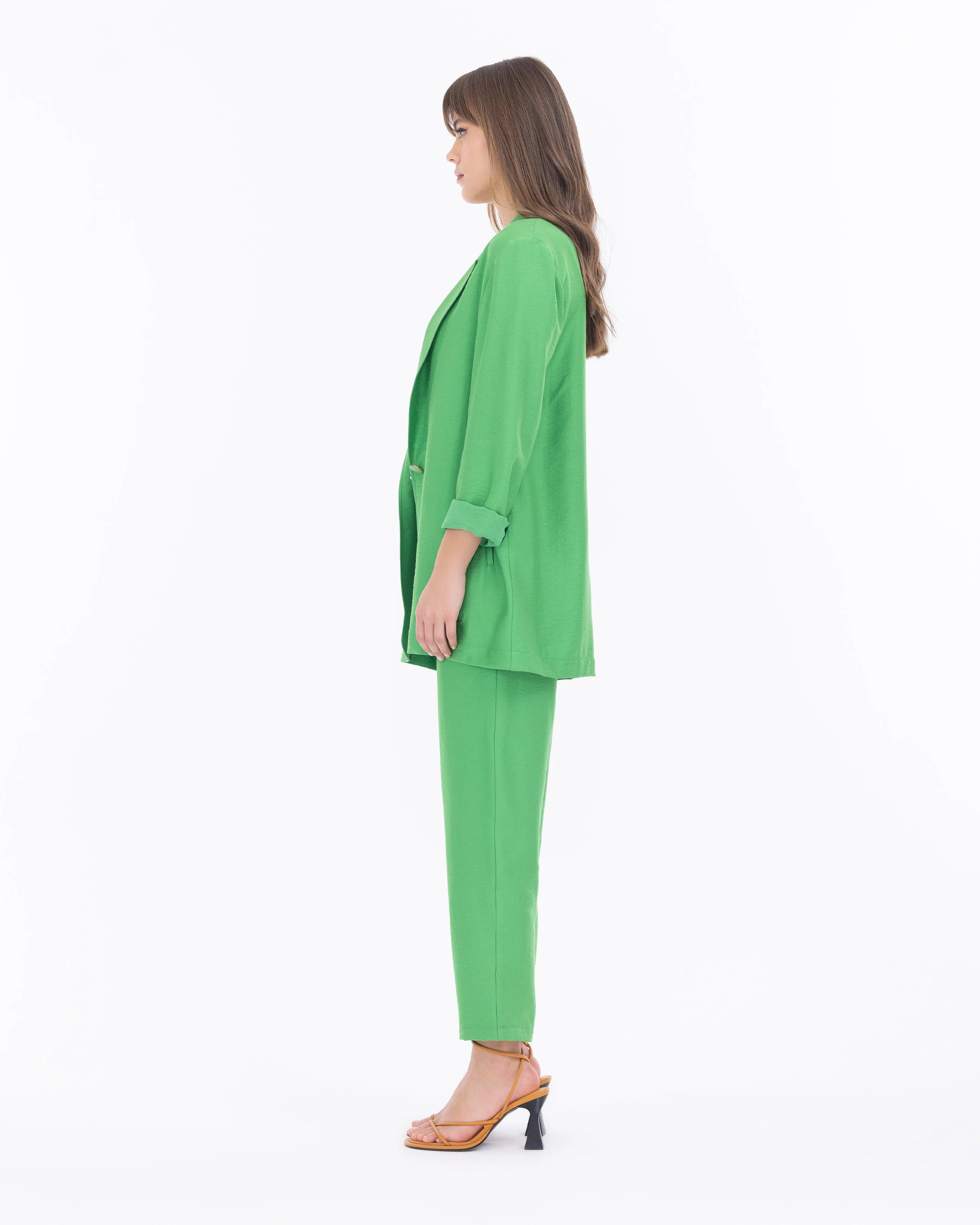 Seçil Blazer Ceket - 232401014 Yeşil