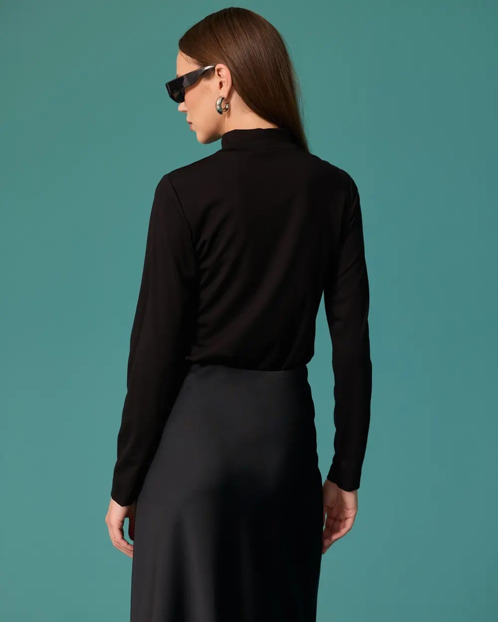 Seçil Bluz  - 10002621810008 Siyah