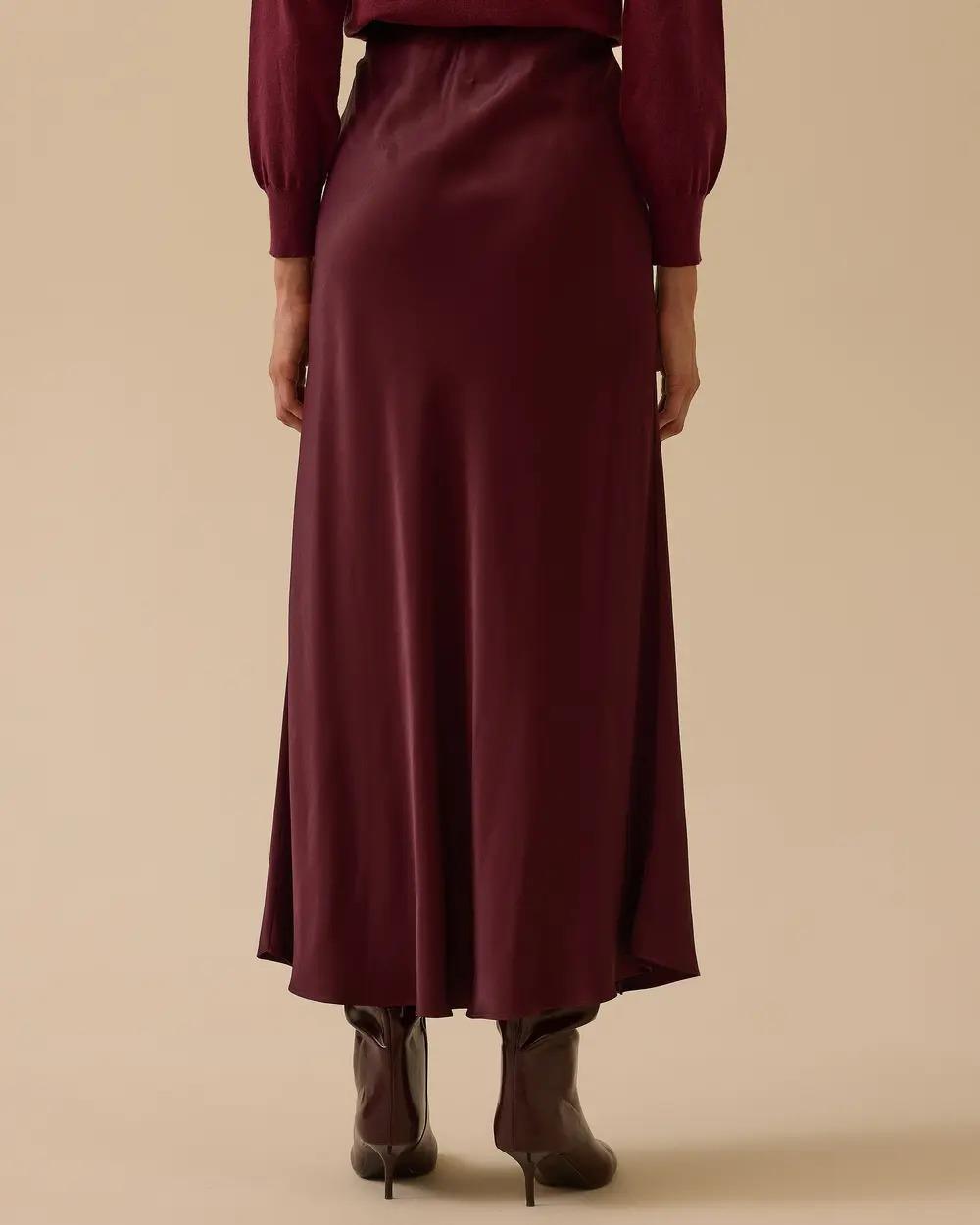 SEÇİL ETEK -252610005 BORDO