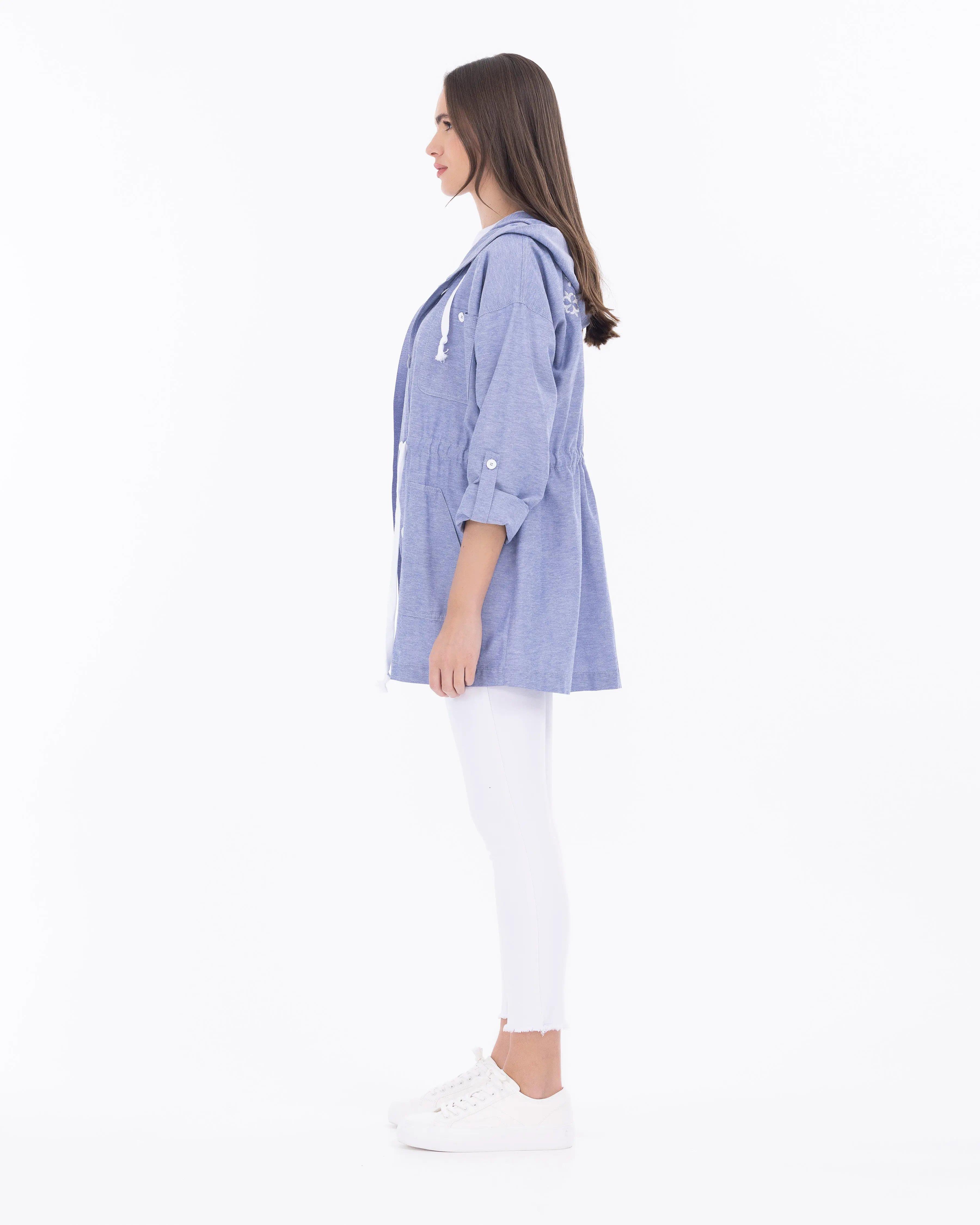 Seçil Günlük Ceket - 232401011 Mavi