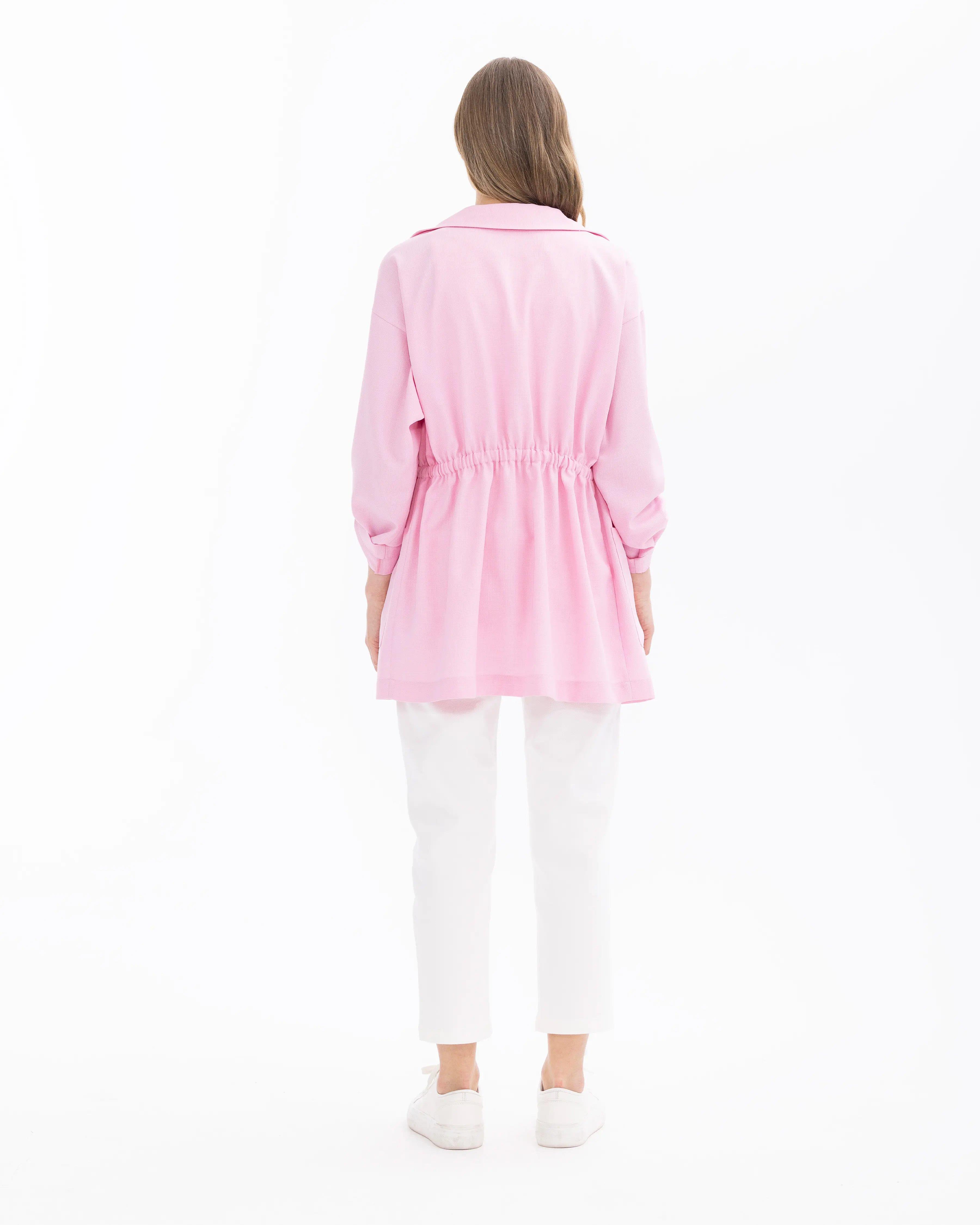 SEÇİL GÜNLÜK CEKET -401020 Pembe