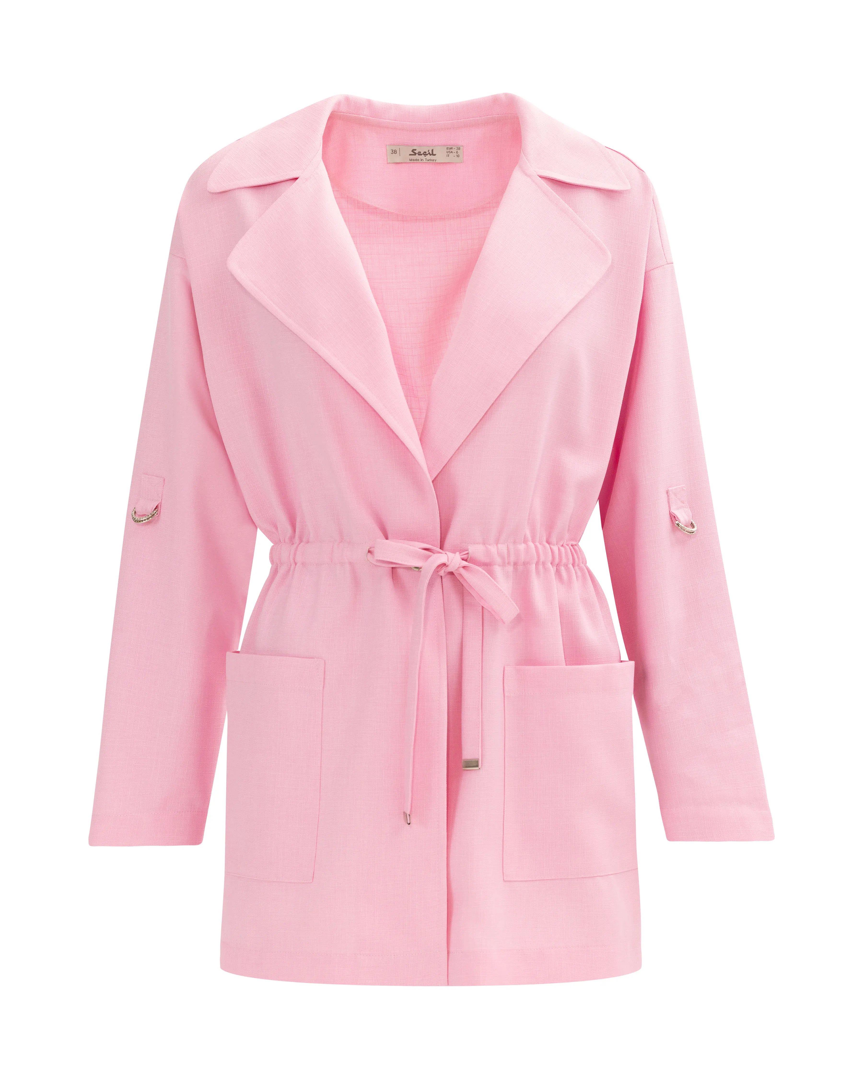 SEÇİL GÜNLÜK CEKET -401020 Pembe