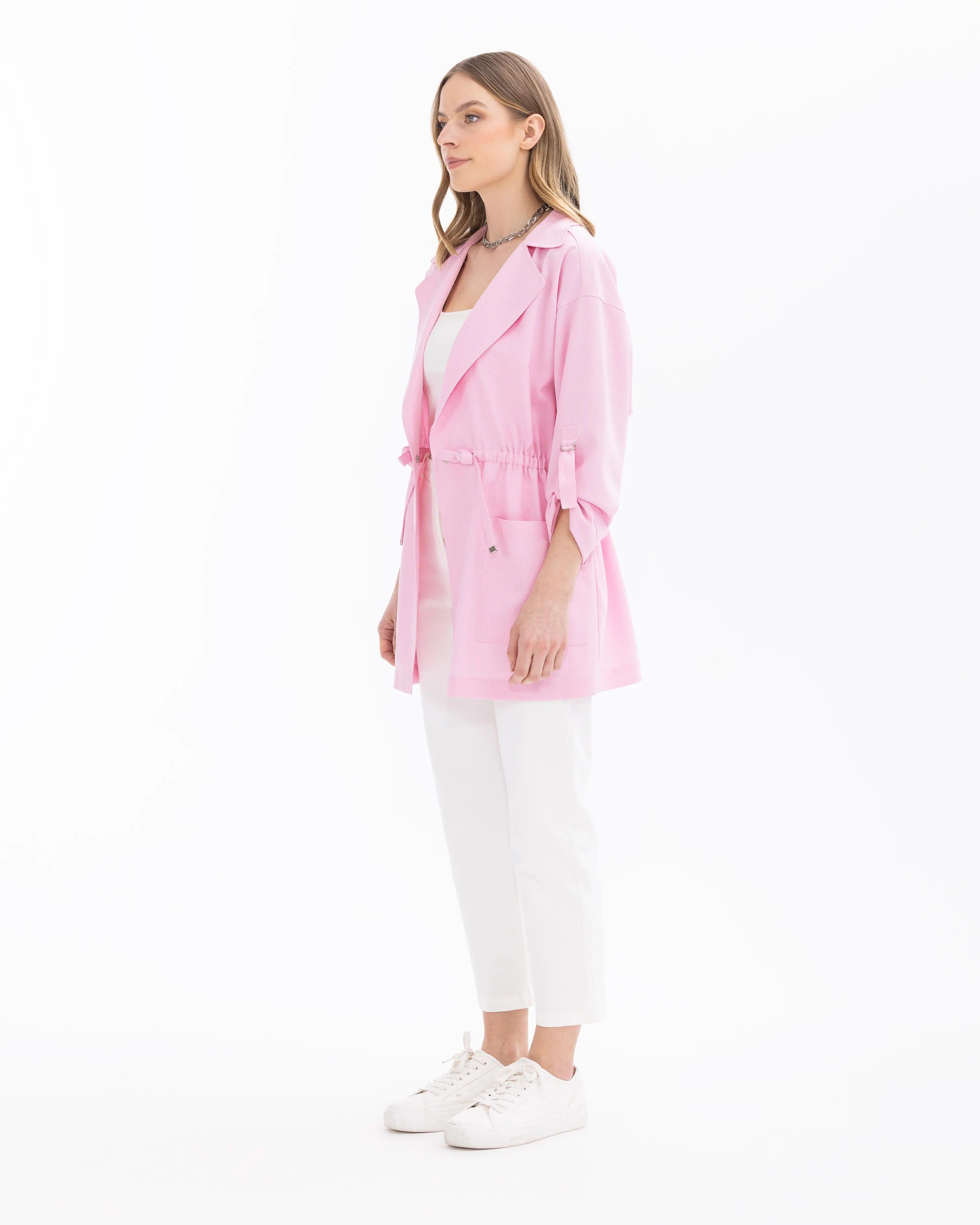 SEÇİL GÜNLÜK CEKET -401020 Pembe