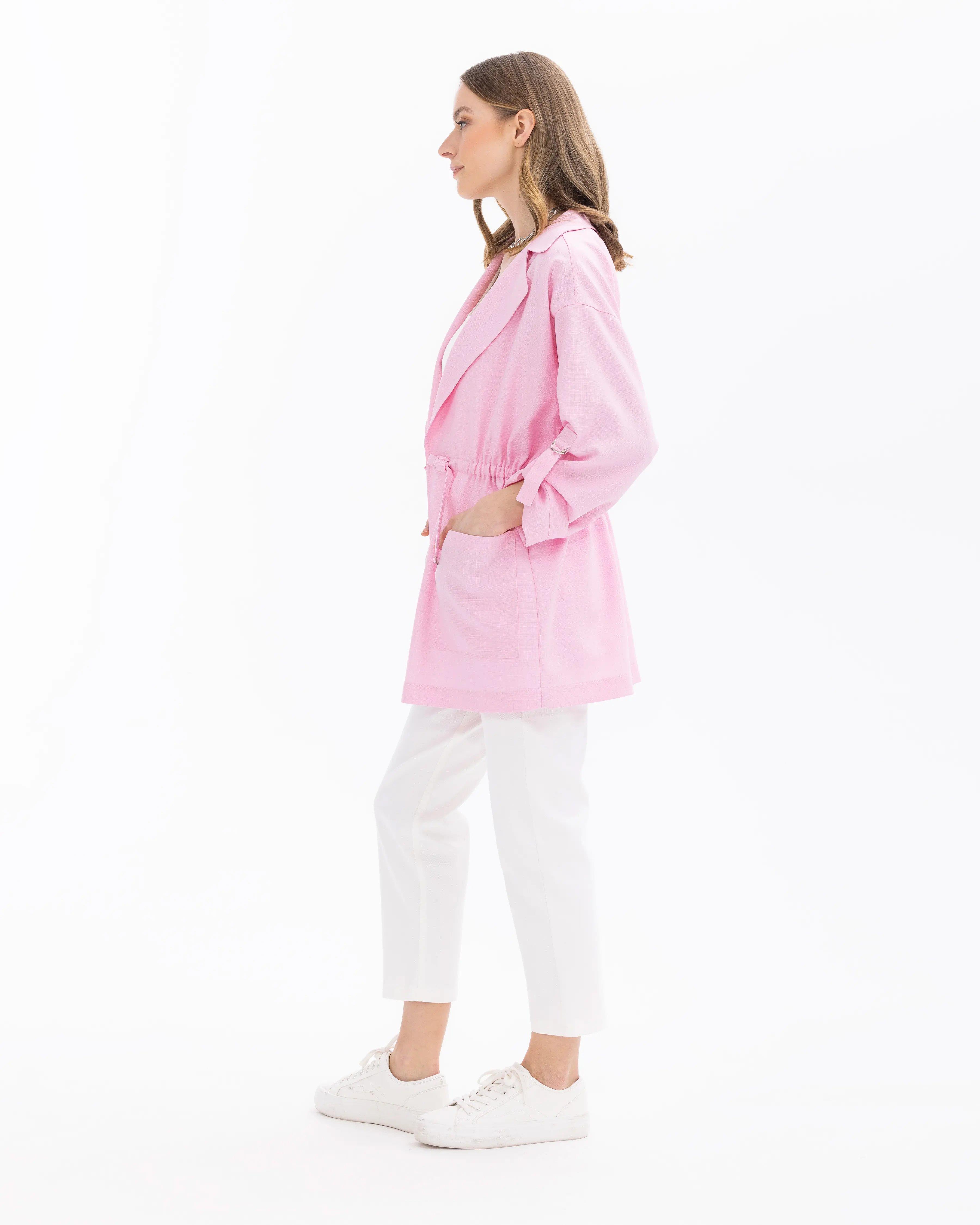 SEÇİL GÜNLÜK CEKET -401020 Pembe