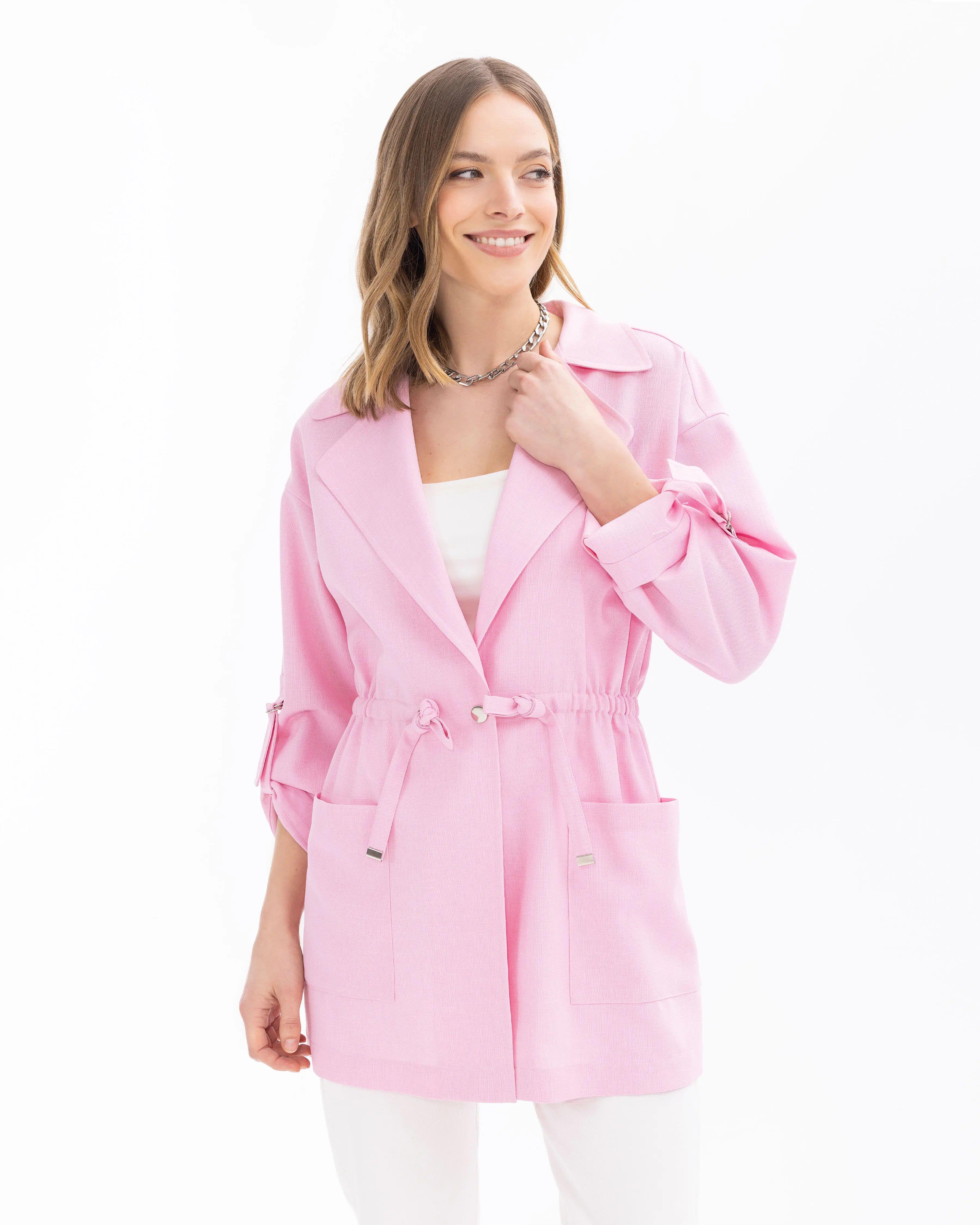 SEÇİL GÜNLÜK CEKET -401020 Pembe