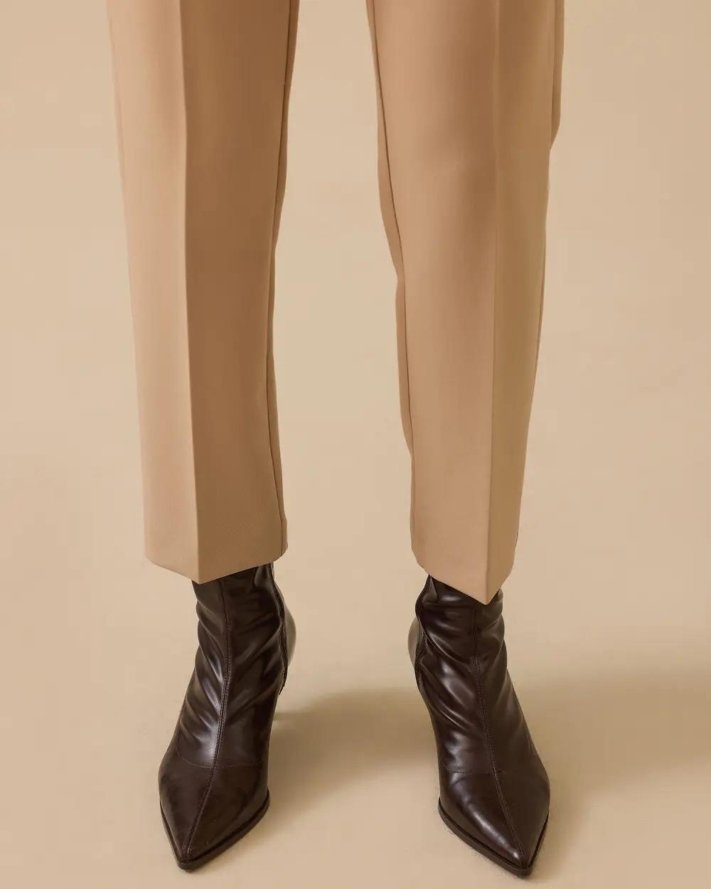 SEÇİL PANTOLON - 252010007 Bej
