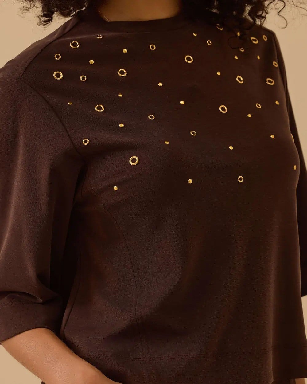 Seçil  Sweatshirt - 10002612310003 KAHVERENGİ