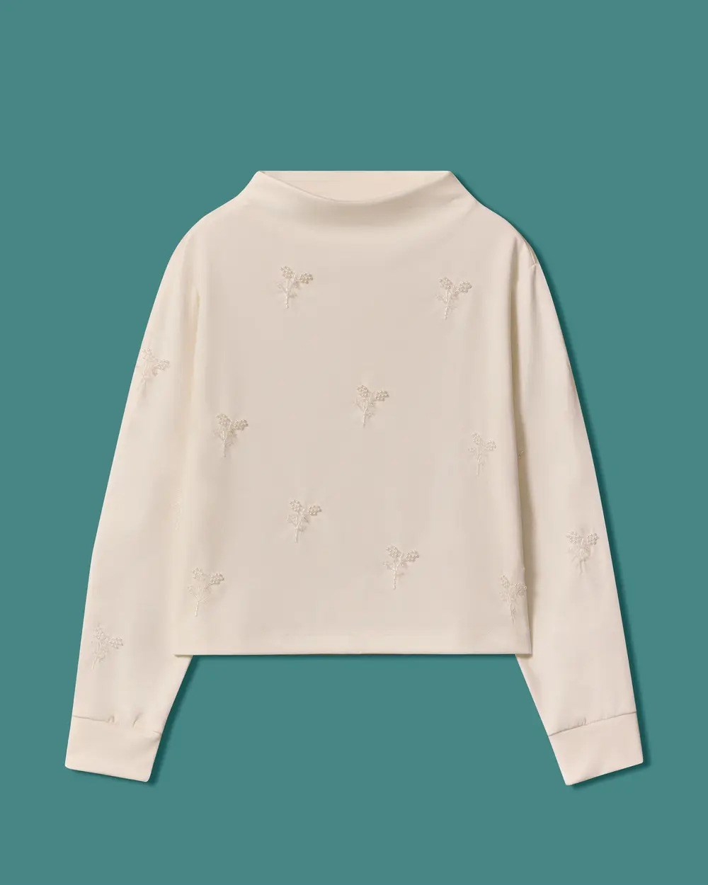 Seçil Sweatshirt  - 10002622310004 Beyaz