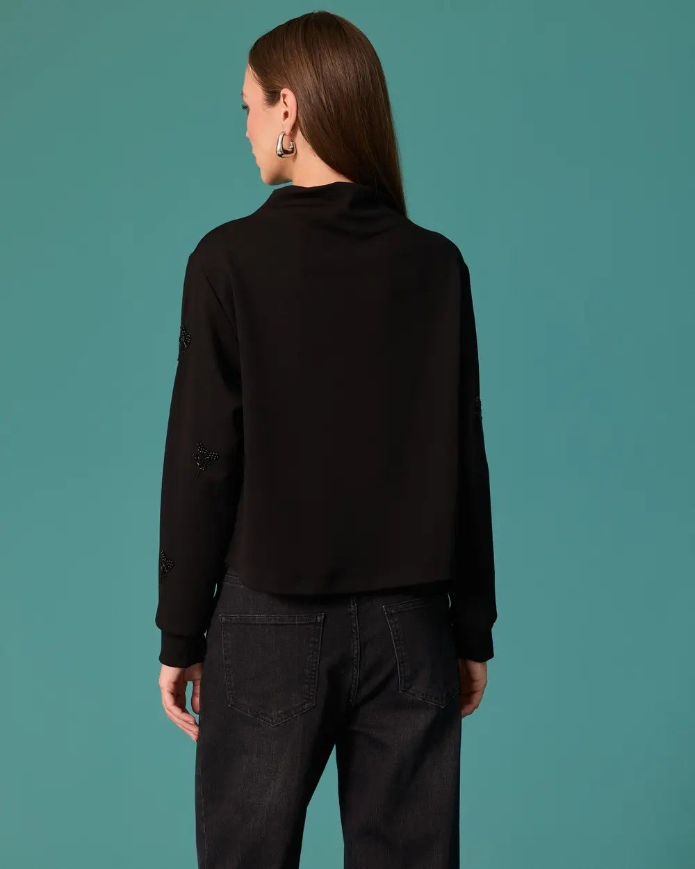 Seçil Sweatshirt  - 10002622310004 Siyah