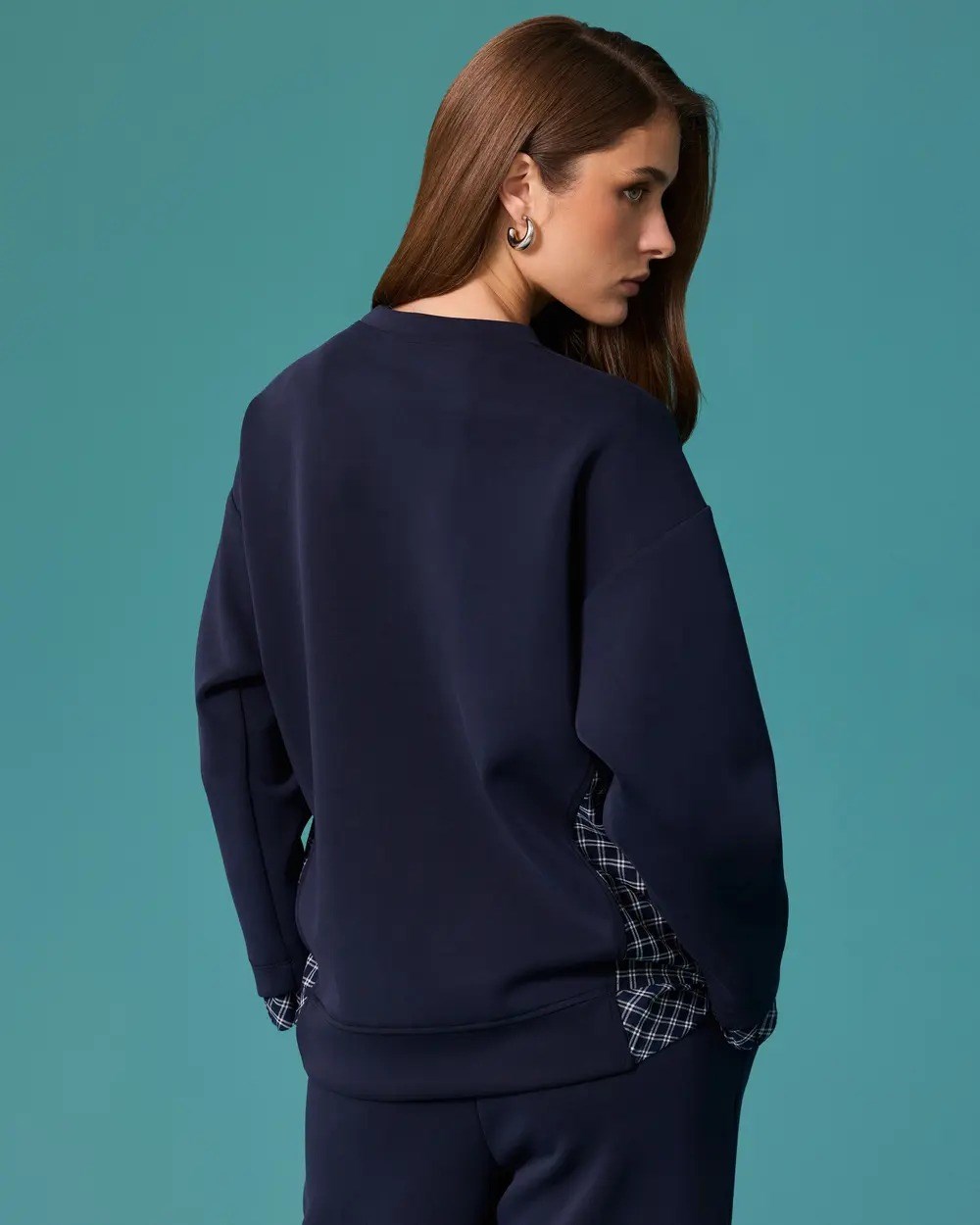 Seçil Sweatshirt  - 10002622310005 Lacivert