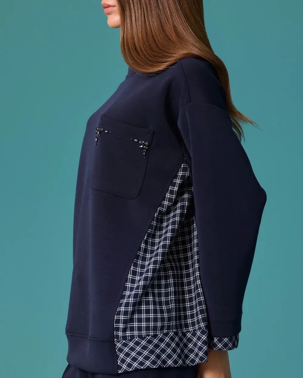 Seçil Sweatshirt  - 10002622310005 Lacivert