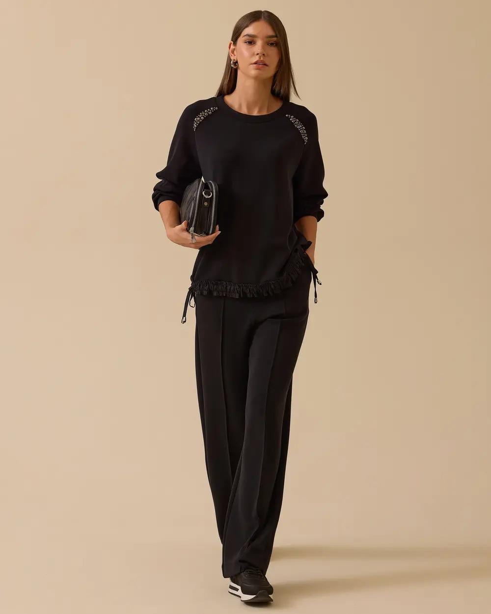 SEÇİL SWEATSHIRT -252310004 Siyah