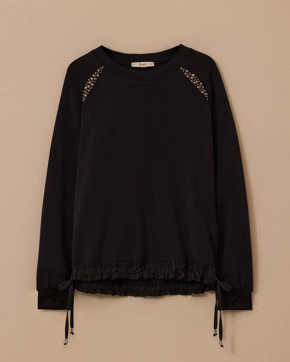SEÇİL SWEATSHIRT -252310004 Siyah