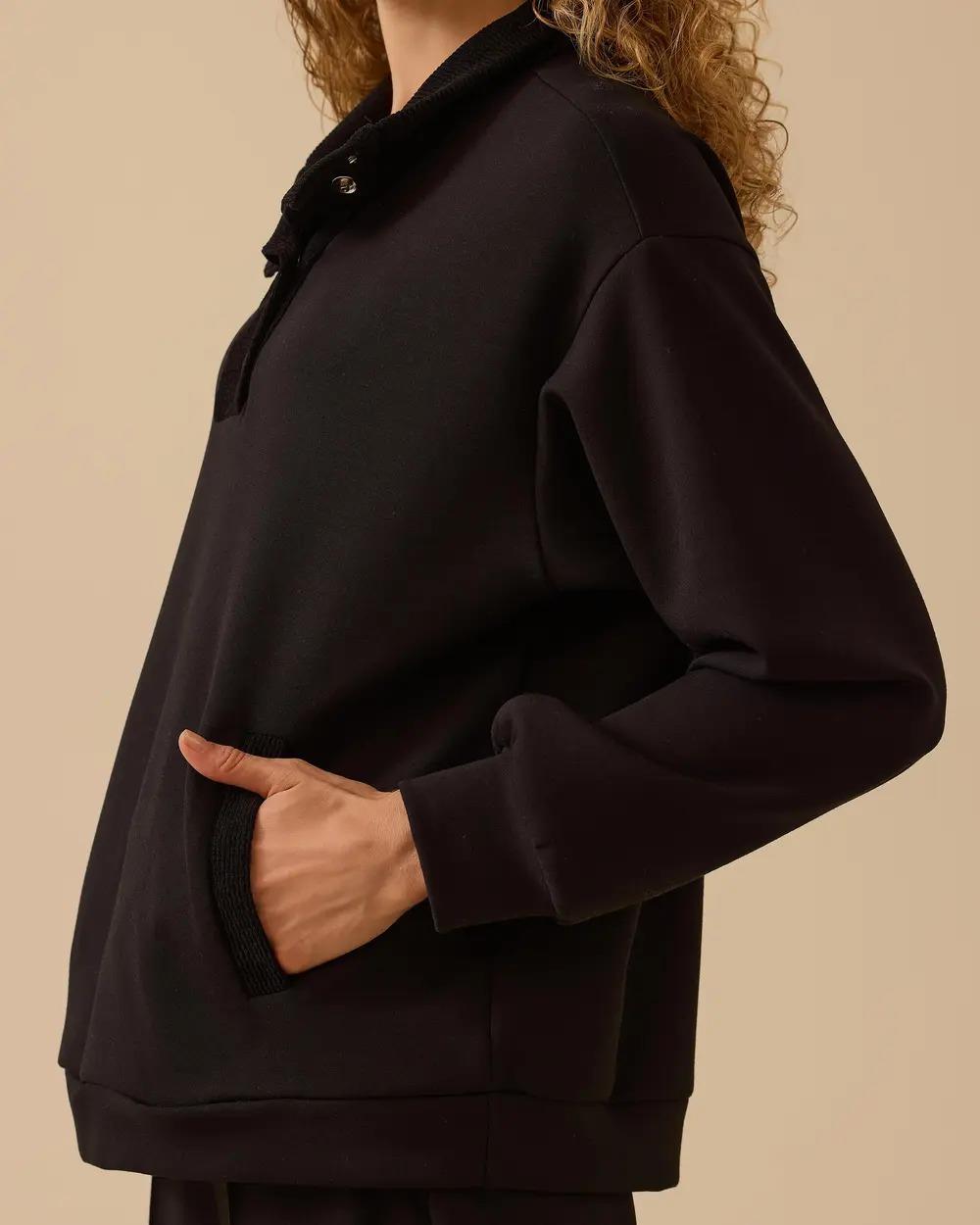 SEÇİL SWEATSHIRT -252310006 Siyah
