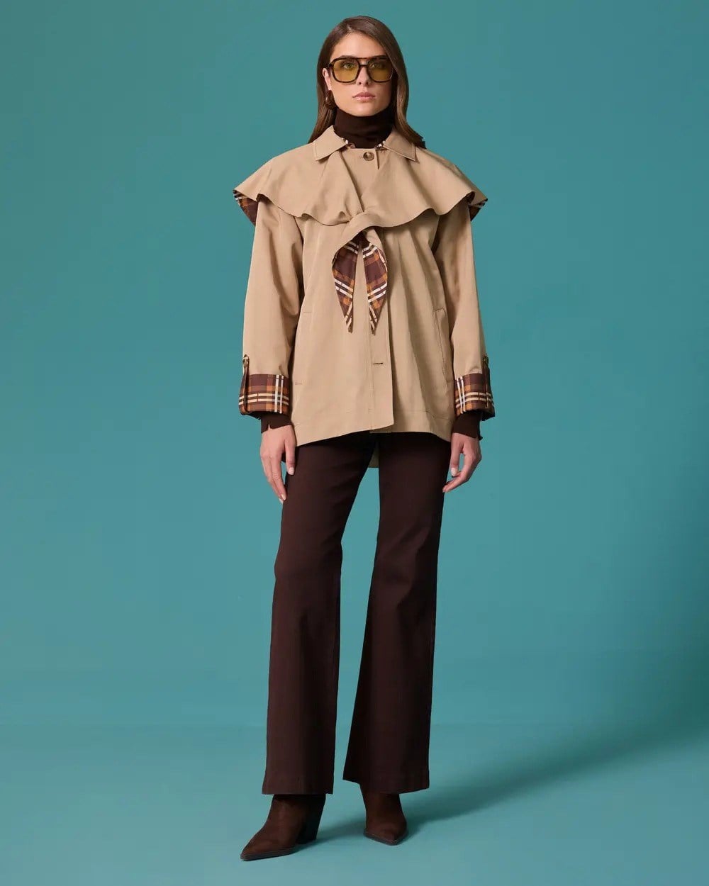 Seçil Trençkot  - 10002622110001 Camel