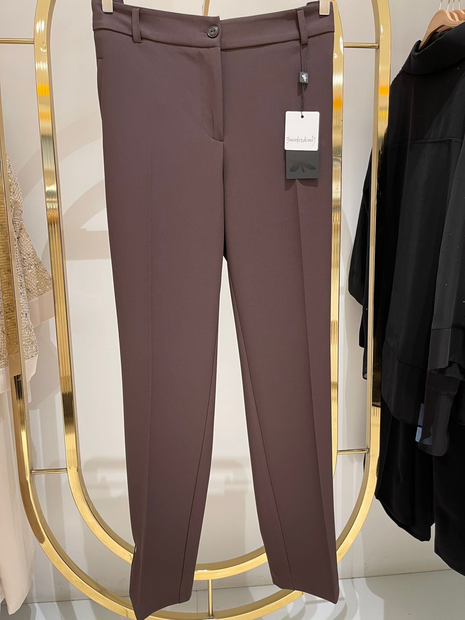 YUSUF ÖZDEMİR PANTOLON 1205 Kahve