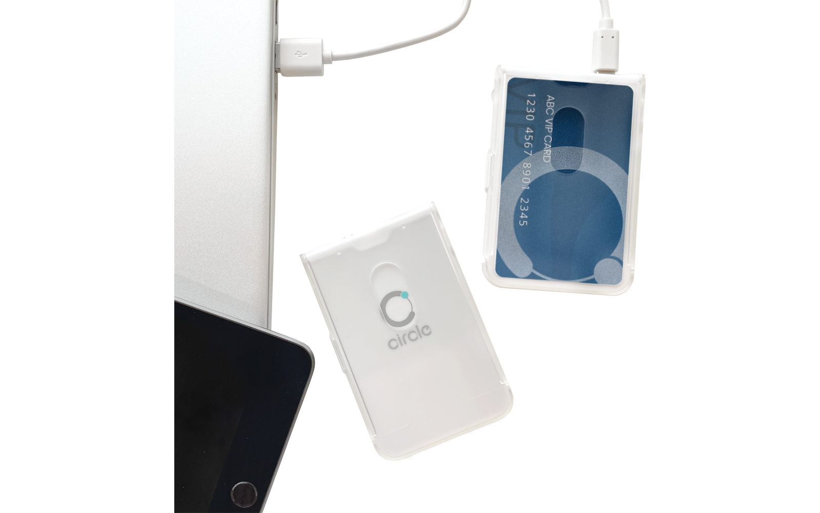 AB Circle CIR415A-01 (USB TYPE-A) BT Temassız Kart Okuyucu+Kodlayıcı