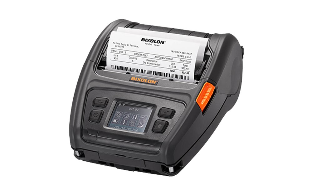 Bixolon XM7-40iK Taşınabilir Barkod Yazıcı Bluetooth Bağlantılı