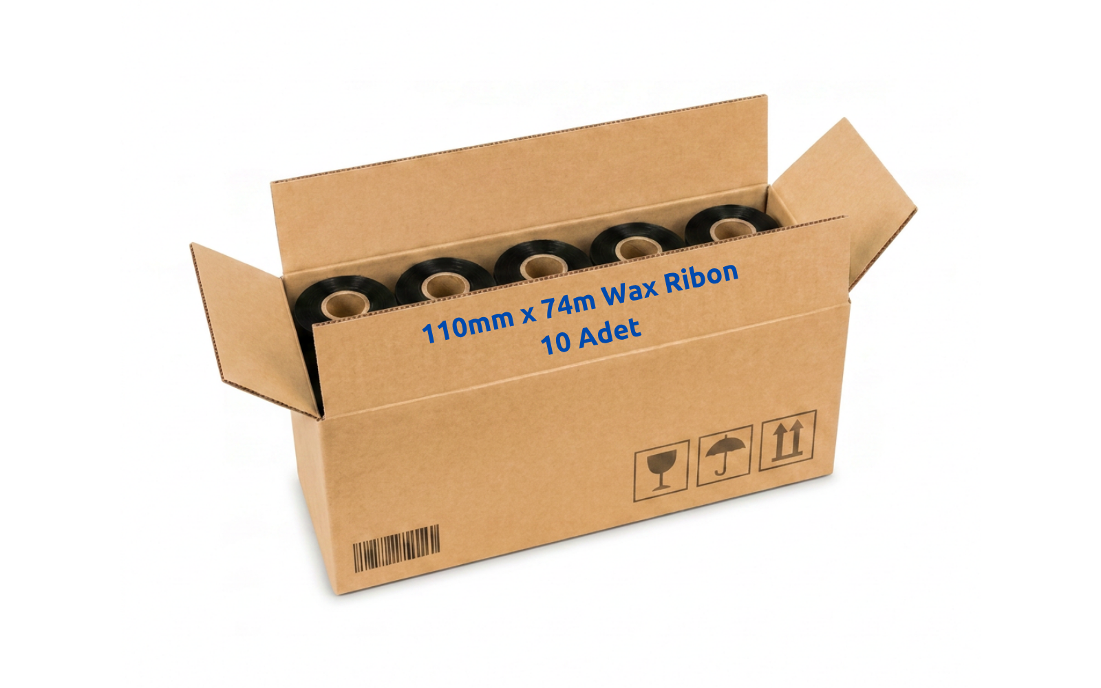Ribon Wax 110mm X 74m out A410 10 lu KOLİ