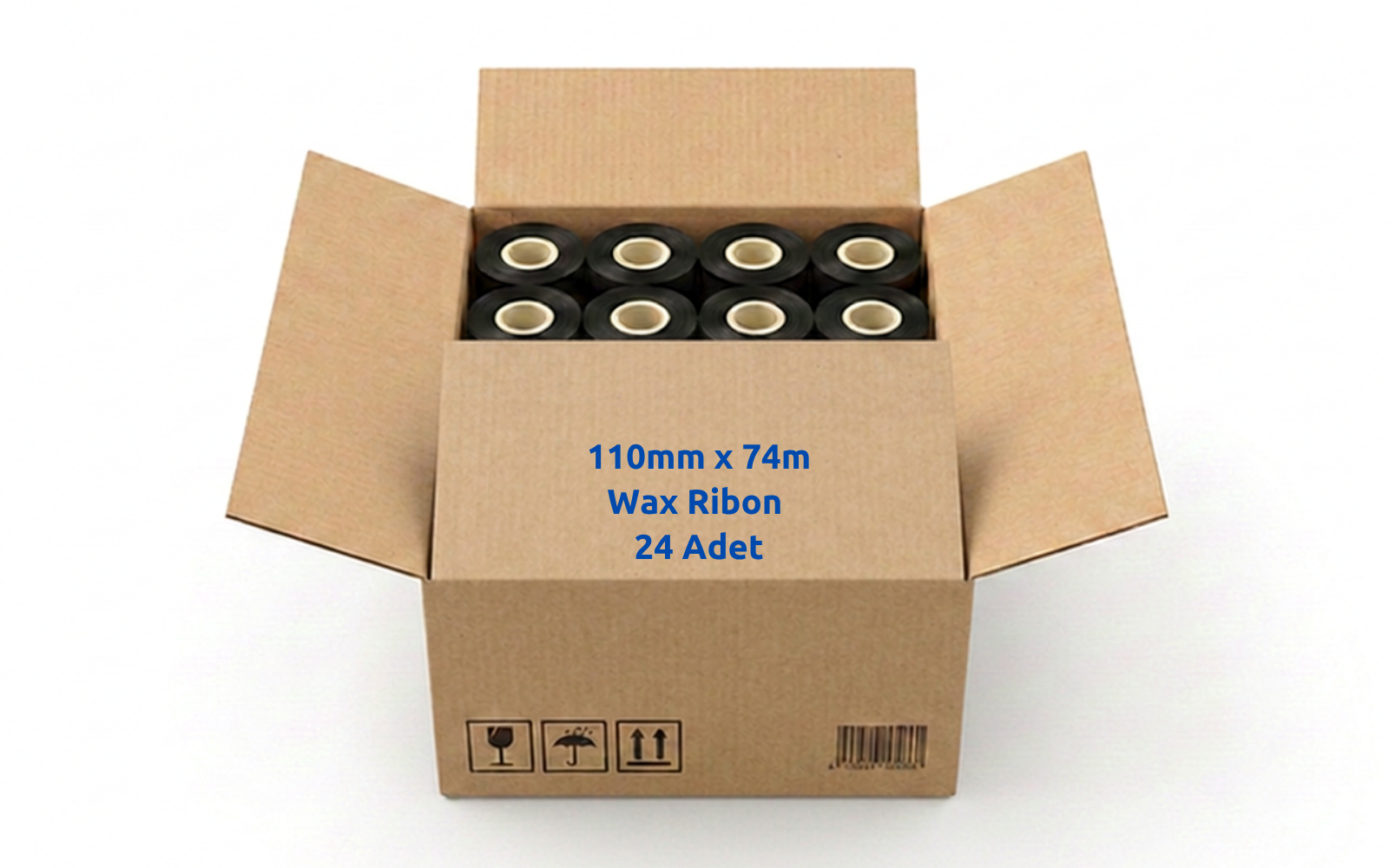 Ribon Wax 110mm X 74m out A410 24 lü KOLİ