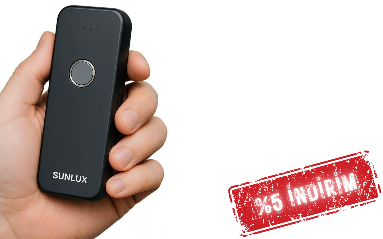Sunlux XL-9010 2D Kablosuz Barkod Okuyucu