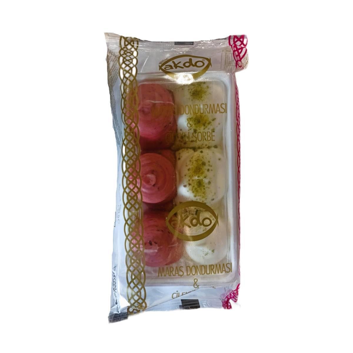 Akdo Dondurma Sade Çilekli 480 Gr5513176
