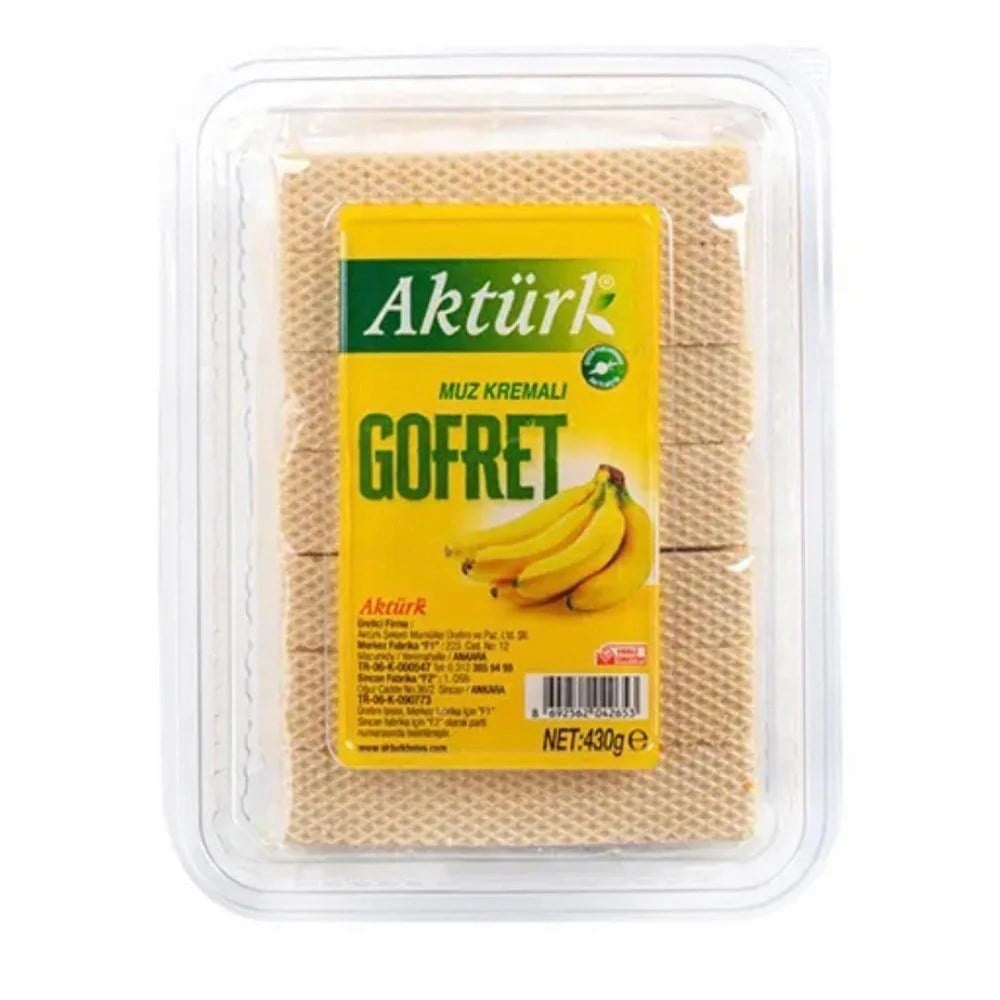 Aktürk Muzlu Gofret 430 gr5509987