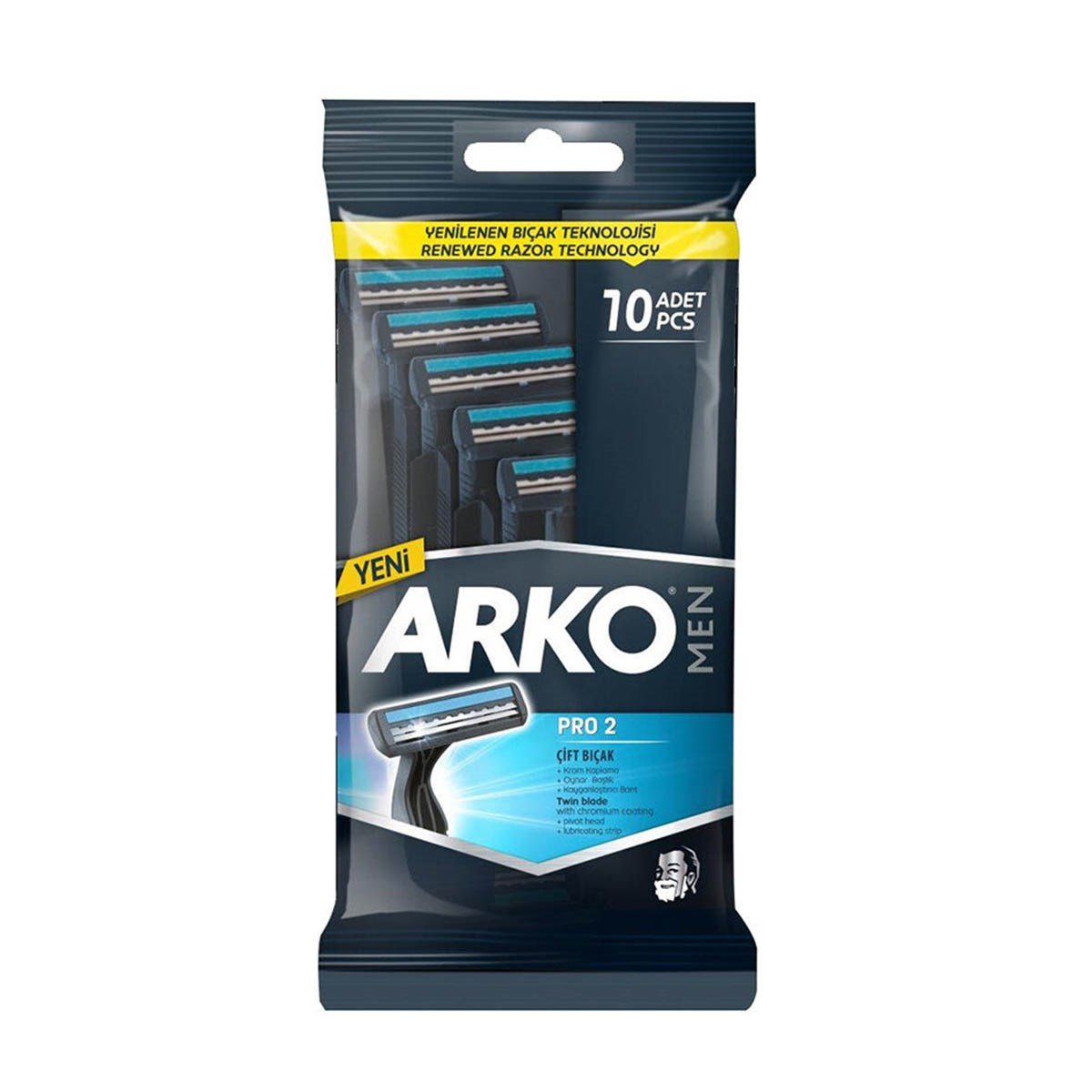 Arko Men Tıraş Bıçağı Pro 2 T2 10 Lu