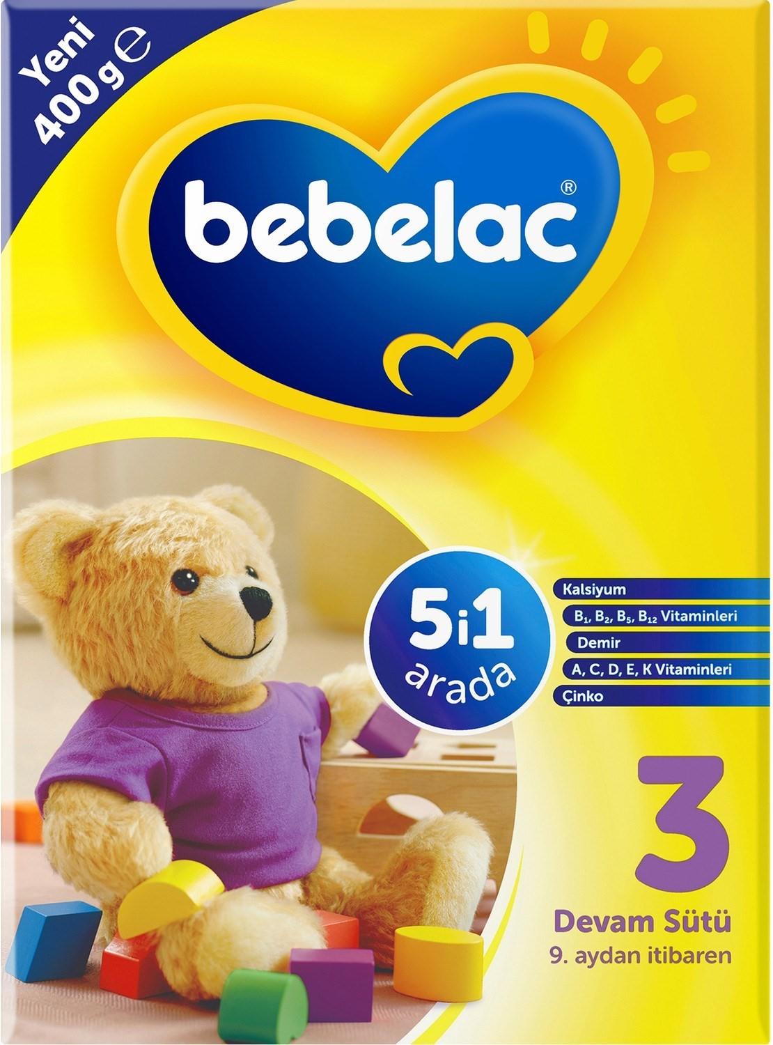 Bebelac 3 Devam Sütü 400 Gr5512118