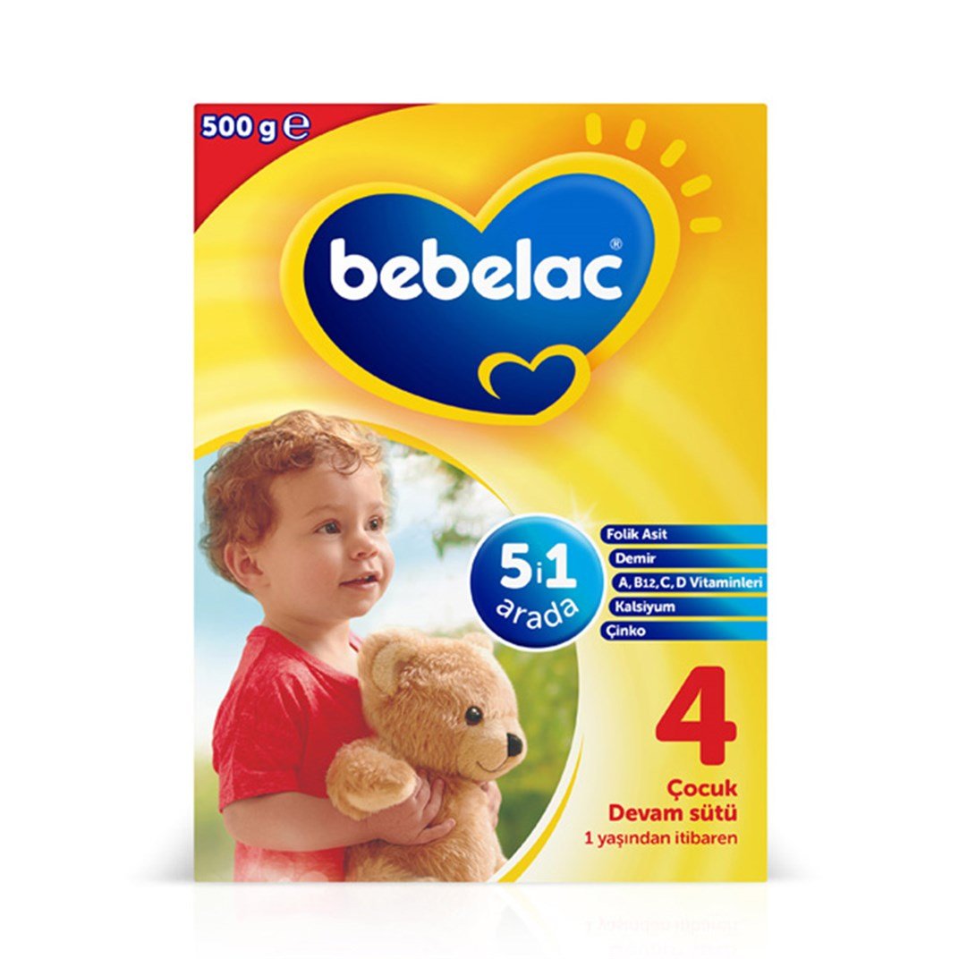Bebelac 4 Devam Sütü 500 grBebek Maması