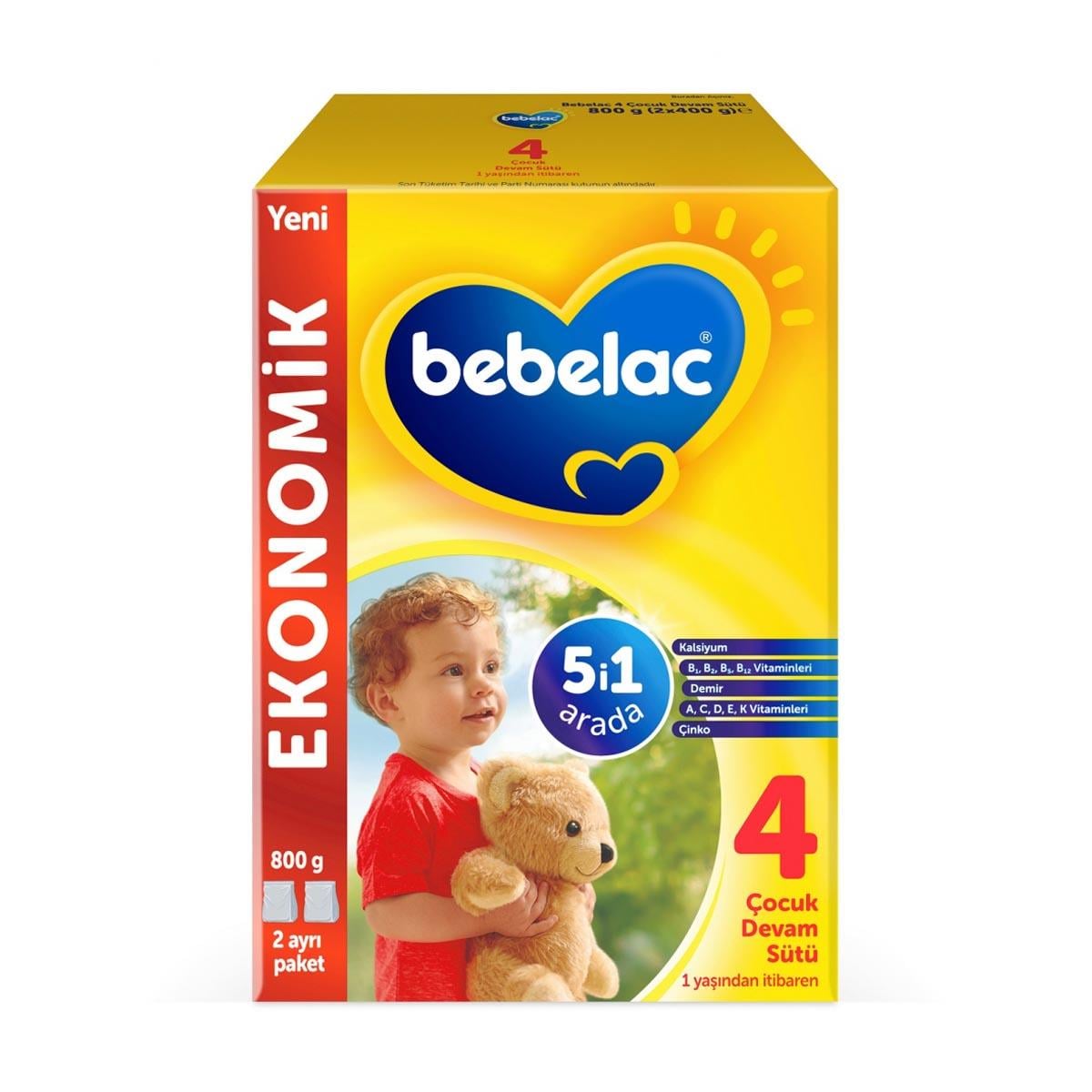Bebelac 4 Devam Sütü 800 Gr5512121
