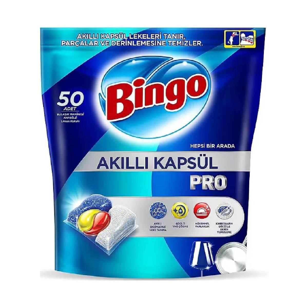 Bingo Akıllı Bulaşık Kapsülü Pro 50li5523328