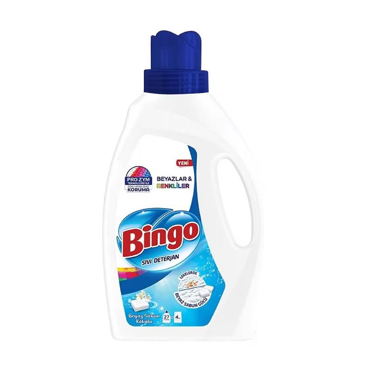 Bingo Sıvı Çamaşır Deterjanı Beyaz sabun 1755 ml5523313