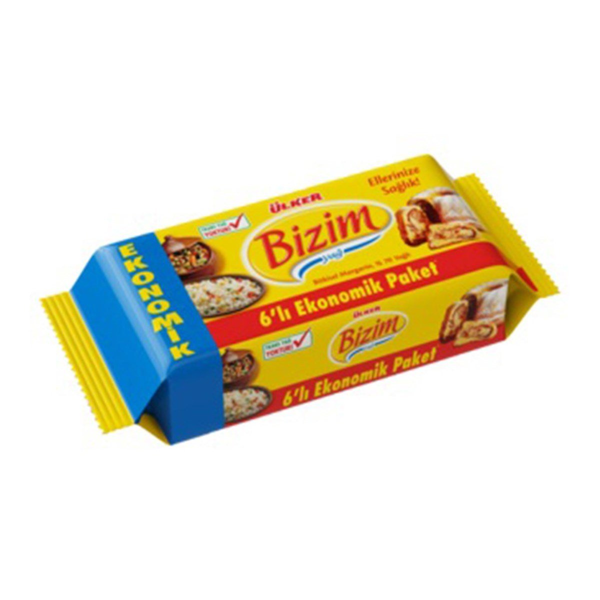 Bizim Paket Margarin 6 lıTereyağ, Margarin