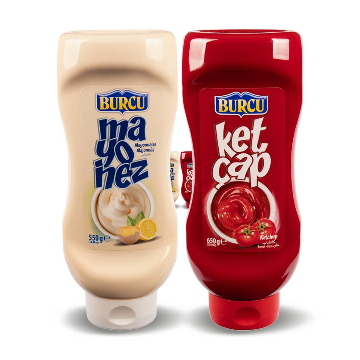 Burcu Ketçap 650 Gr + Mayonez 550 Gr5511937