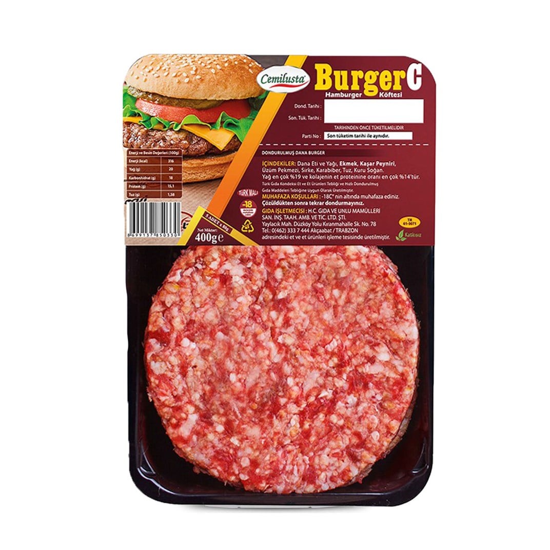 Cemil Usta Hamburger Köftesi 400 GrKategorisiz