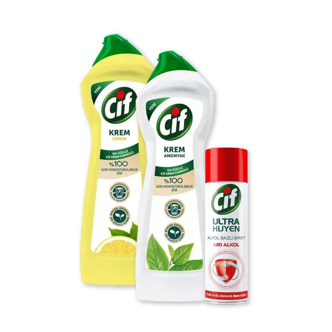 Cif Krem 750 Amony.+ Cif Krem l,imon 750+cif aeros5521978
