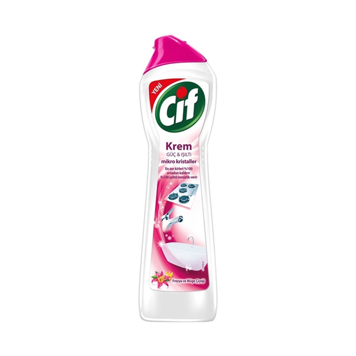 Cif Krem Temzileyici Müge Çiçeği ve Frezya 500 ml