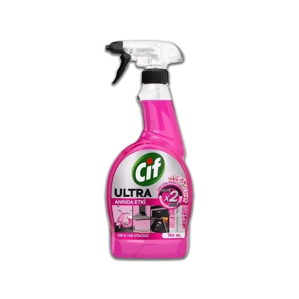 Cif Sprey Ultra Anında Etki Kir-Yağ Sökücü 750ml5521722