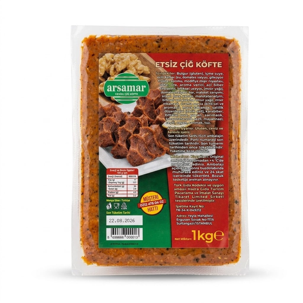 Çiğ Köfte Arsamar 1 Kg5509898