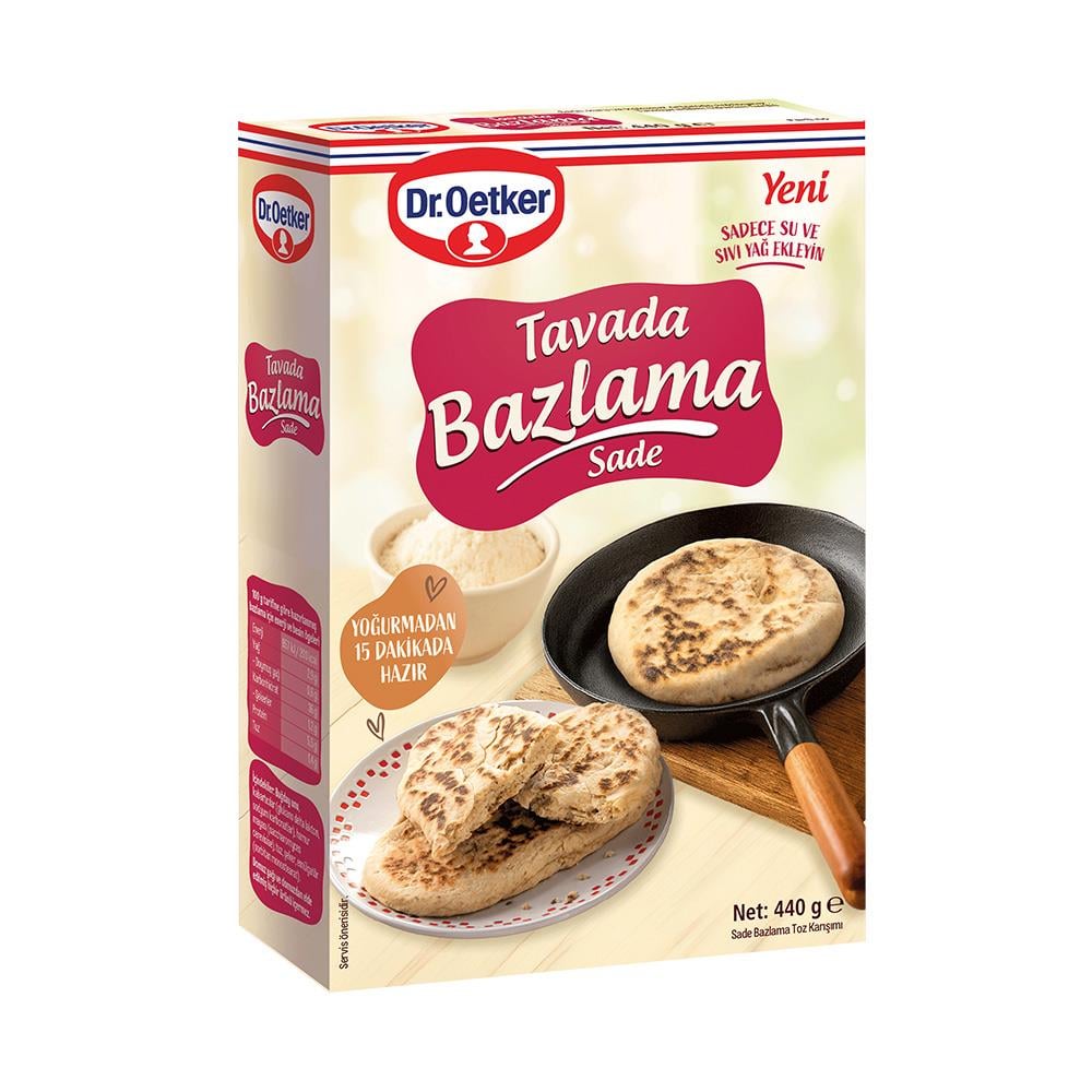 Dr.Oetker Tavada Bazlama Sade 440 Gr5570178