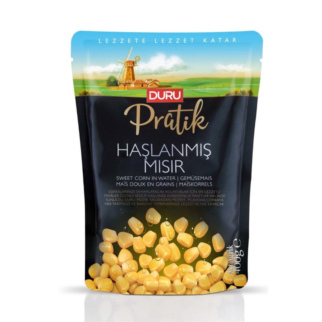 Duru Bakliyat Haşlanmış Mısır 400 GrKategorisiz