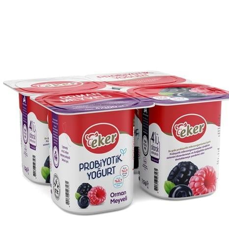 Eker Probiyotik Yoğurt Çeşitleri 4*100 Gr5536100