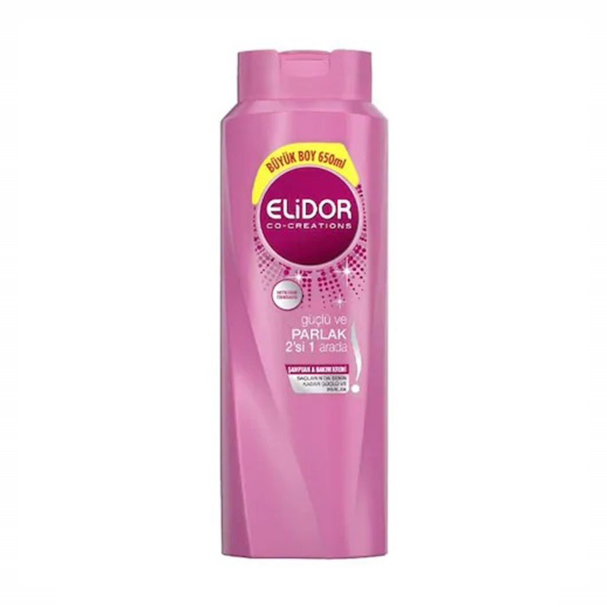 Elidor Şampuan Güçlü Ve Parlak 2si1 Arada 650 ml
