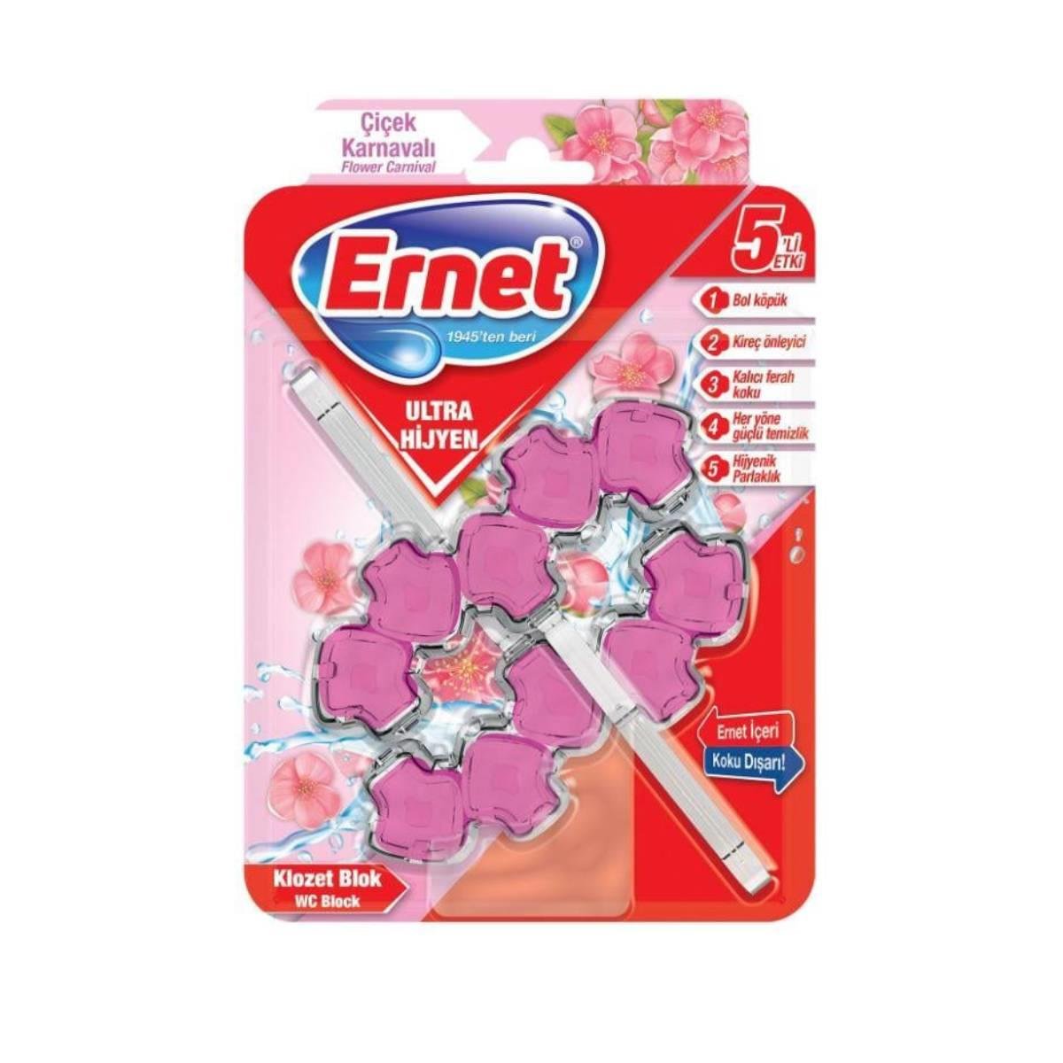 Ernet Klozet Blok 2x50gr Ultra Hijyen Çiçek5523516