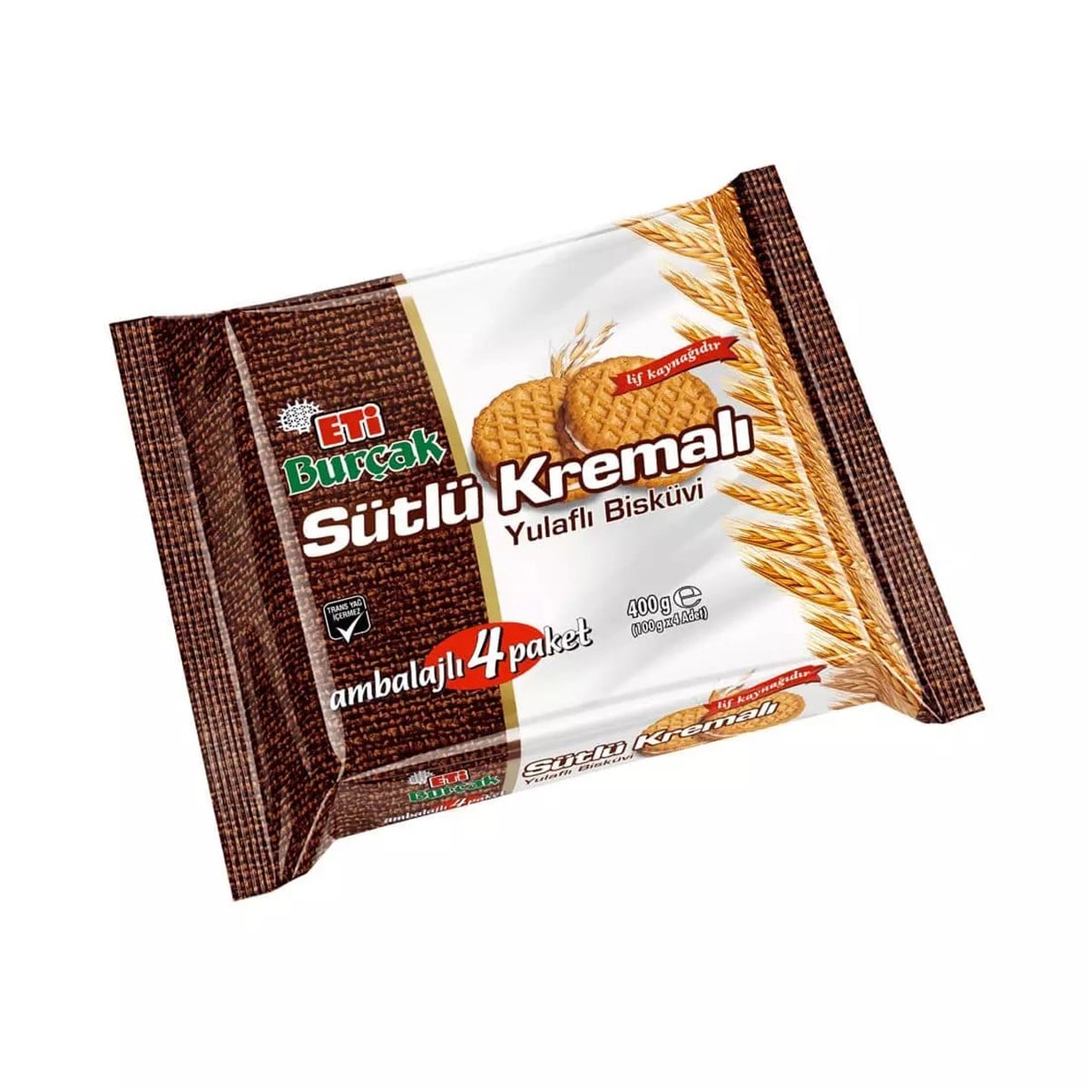 Eti Burçak Sütlü Kremalı 3 Lü 270 gr